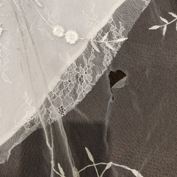 NWT Tara Lauren Carmen Wedding Bridal Dress with Embroidered Tulle - Picture 15 of 15